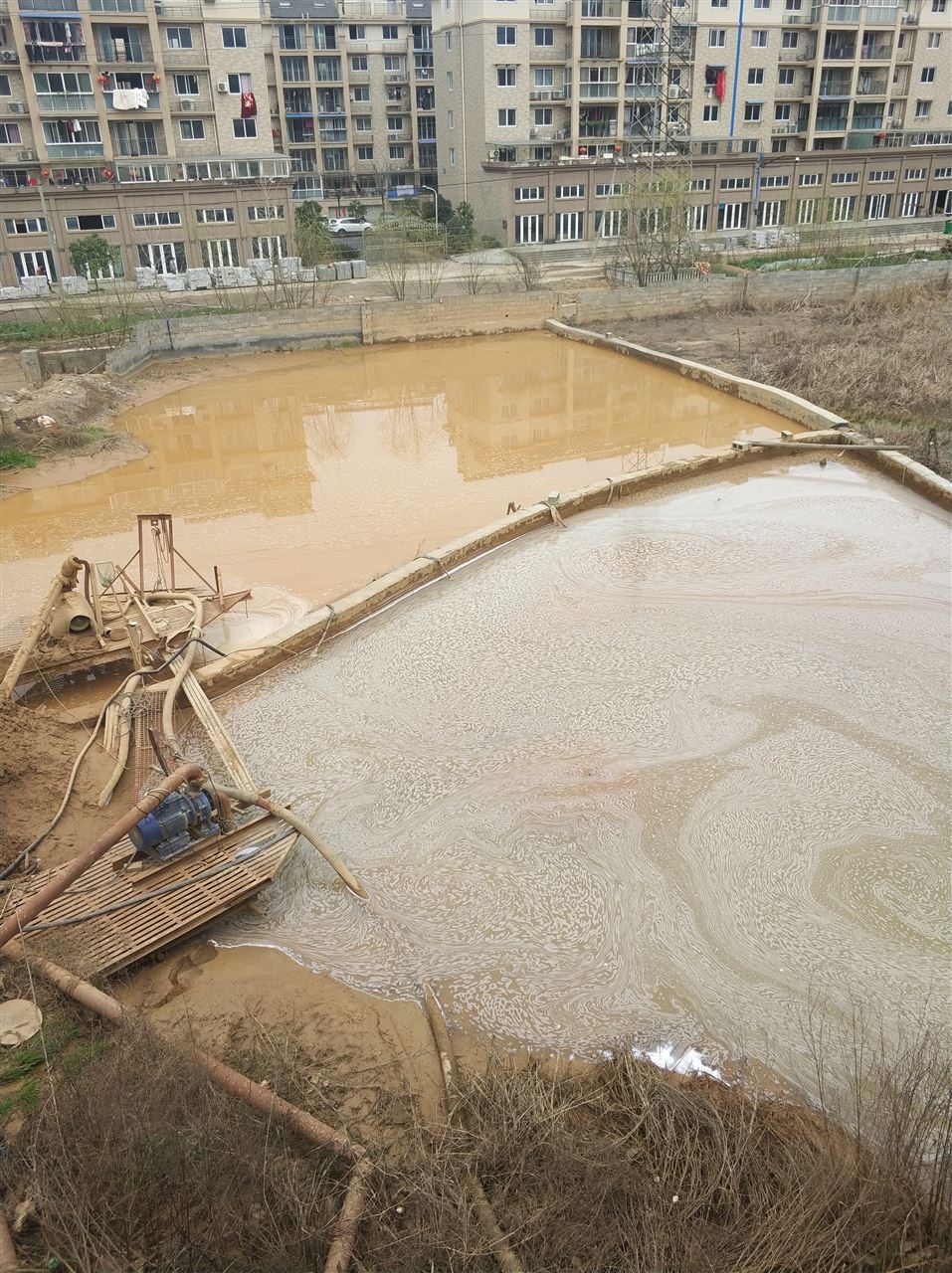 平利沉淀池淤泥清理-厂区废水池淤泥清淤